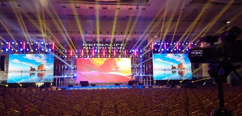 襄阳舞台科技之光 LED大屏、专业音响与太空桁架舞台的融合魅力