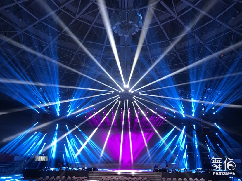 F450光束灯与LED灯 舞台灯光设备租赁的璀璨双星